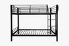 EASY FIX METAL BUNK BED BLACK