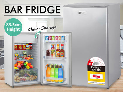 Bar Fridge XL grey