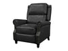 Nilsson Push Back Chair PU Black