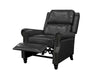 Nilsson Push Back Chair PU Black