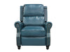 Nilsson Push Back Chair PU Blue