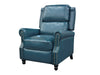 Nilsson Push Back Chair PU Blue