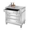 Mirrored Chest 4 Drawer