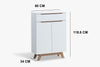 Simona 2 Door Cabinet