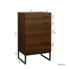 Philo 4 Drawer Tallboy