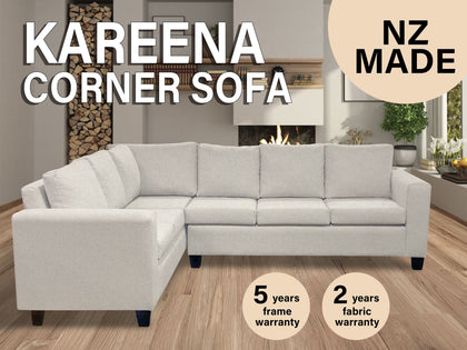 DS NZ made Kareena corner sofa kido marble