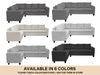 DS NZ made Kareena corner sofa Vish Grey