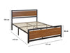 Bivio Metal Queen Bed Frame