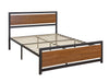 Bivio Metal King Bed Frame