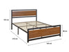 Bivio Metal King Bed Frame