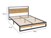 Whistler Metal Double Bed Frame