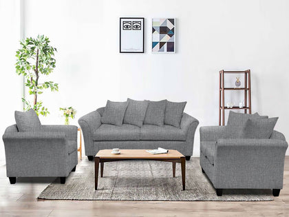 DS NZ Made Chika sofa 3+2+1 Vish Grey