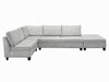 DS NZ made Bhumi corner sofa Comfy silver