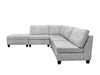 DS NZ made Bhumi corner sofa Comfy silver