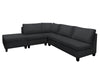 DS NZ made Bhumi corner sofa Vish black