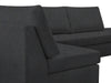 DS NZ made Bhumi corner sofa Vish black