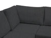 DS NZ made Bhumi corner sofa Vish black