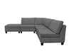 DS NZ made Bhumi corner sofa Vish Grey