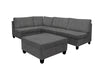 DS NZ made Bhumi corner sofa Vish Grey