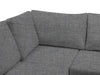 DS NZ made Bhumi corner sofa Vish Grey