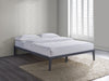 Samuel Queen Bedframe - Dark Grey