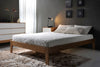 Sovo Double Bed Frame - Oak