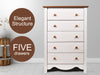 Walden 5 Drawers Chest x 2