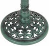 DS BS Outdoor Traditional Resin Garden Bird Bath-Green