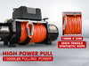 13000lbs Winch Set-Syn. Rope