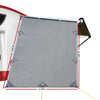 DS NA Grey Caravan Privacy Screen 1.95 x 2.2M Wall Side SunShade Roll Out Awning