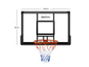 Wall-Mounted Basketball Hoop