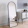 DS BS Aluminum Alloy Frame Arched Mirror 157×47cm