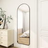 DS BS Aluminum Alloy Frame Arched Mirror 157×47cm