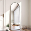 DS BS Aluminum Alloy Frame Arched Mirror 157×47cm