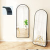 DS BS Aluminum Alloy Frame Arched Mirror 157×47cm