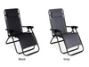 Zero Gravity Chair Padded Grey