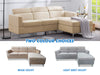 Canape Corner Sofa Beige