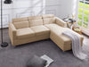 Canape Corner Sofa Beige