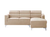 Canape Corner Sofa Beige