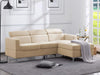 Canape Corner Sofa Beige