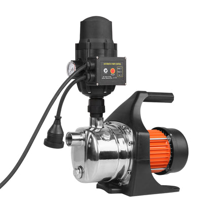 DS NA Giantz 800W High Pressure Garden Water Pump with Auto Controller BK