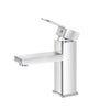 DS NA Basin Mixer Tap Faucet Bathroom Vanity  Top WELS Standard Brass Silver