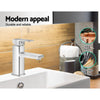 DS NA Basin Mixer Tap Faucet Bathroom Vanity  Top WELS Standard Brass Silver