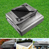 Instahut Tarpaulin Tarp 3.6x6m Camping Tarps Poly Heavy Duty Cover 180gsm