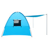 DS NA  Camping Tent Beach Tents Hiking Sun Shade Shelter Fishing 2-4 Person