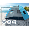 DS NA  Camping Tent Beach Tents Hiking Sun Shade Shelter Fishing 2-4 Person