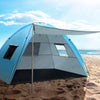 DS NA  Camping Tent Beach Tents Hiking Sun Shade Shelter Fishing 2-4 Person